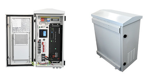 Waterproof Outdoor Electrical Enclosures Cabinets 3KW 5KW UPS Power Cabinet